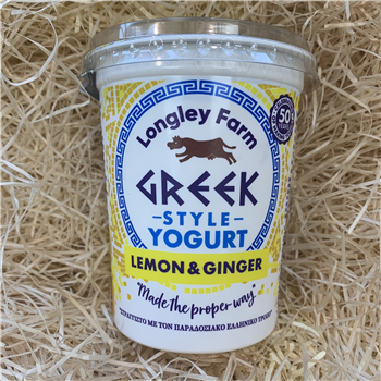 Longley Farm Greek Yogurt (Lemon & Ginger)