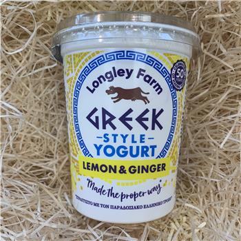 Longley Farm Greek Yogurt (Lemon & Ginger)