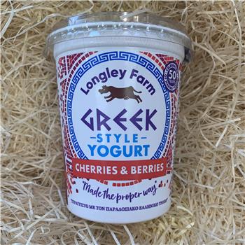 Longley Farm Greek Yogurt (Cherries & Berries)